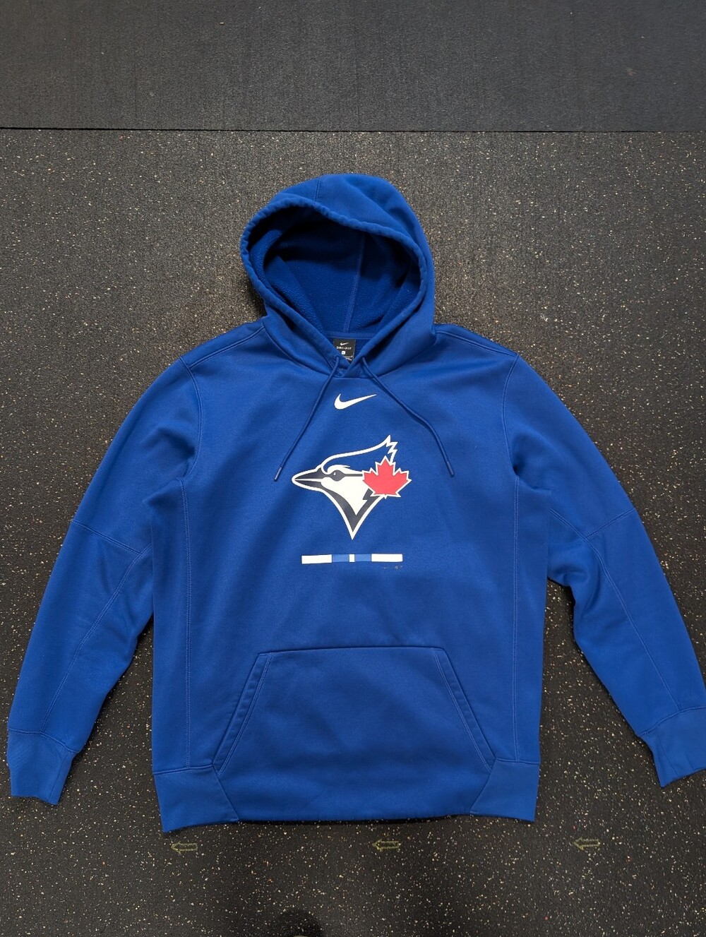 Nike Toronto Blue Jays MLB Mens Size Large Blue Hoodie Sweatshirt